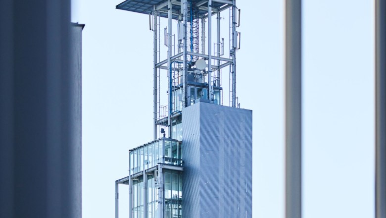 Sound tower in the Landhausviertel, © Rupert Pessl Sound tower in the Landhausviertel, © Rupert Pessl