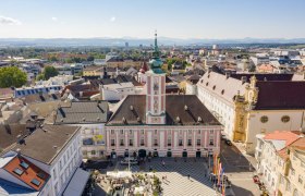 Rathausplatz St. Pölten, © Schwarz König Rathausplatz St. Pölten, © Schwarz König