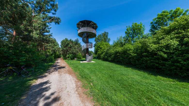 Aussichtsturm am Viehofner See, © 360 Studios