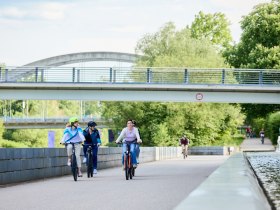 Cycling in St. P&ouml;lten, &copy; Rupert Pessl