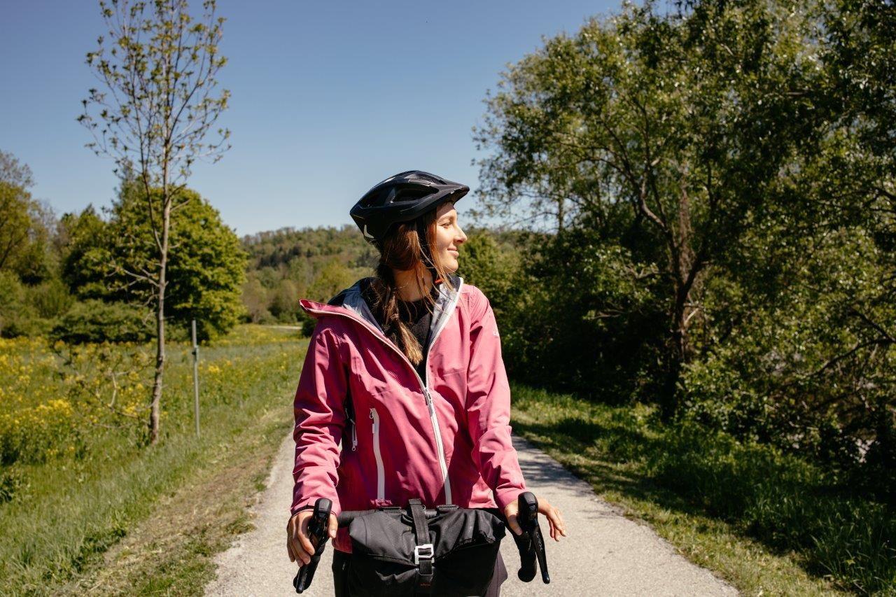 Entlang des Traisental-Radweges