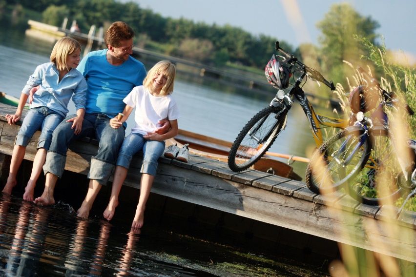 Die Ruhe am Viehofner See genießen