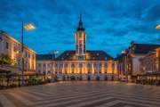 Abendstimmung Rathaus St. Pölten, © Sepamedia