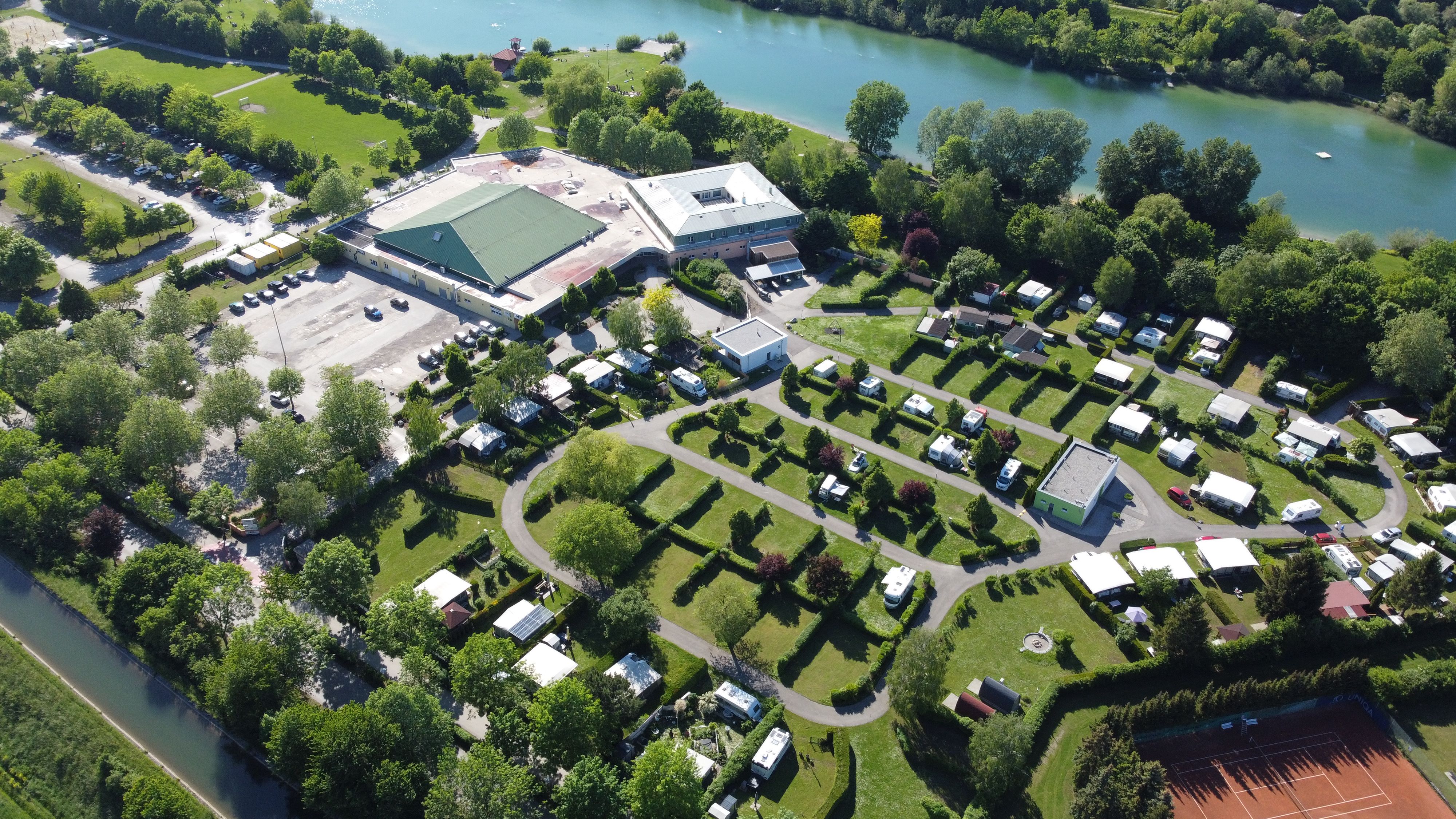 Gesamter Campingplatz