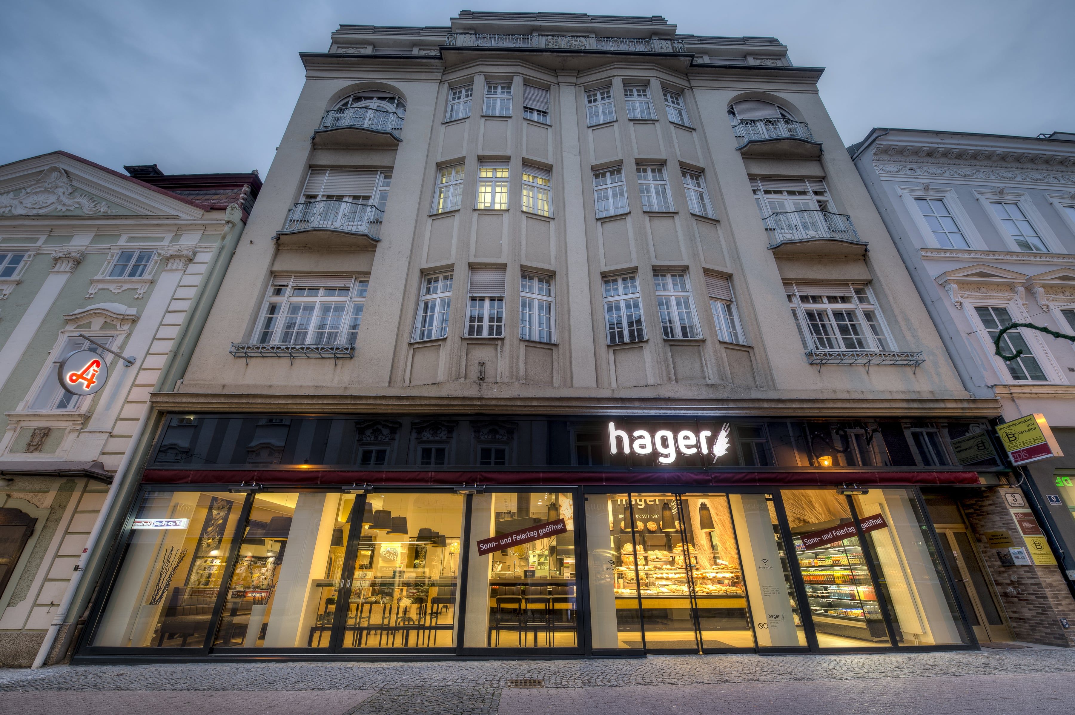 Bäckerei Hager in der Wiener Straße