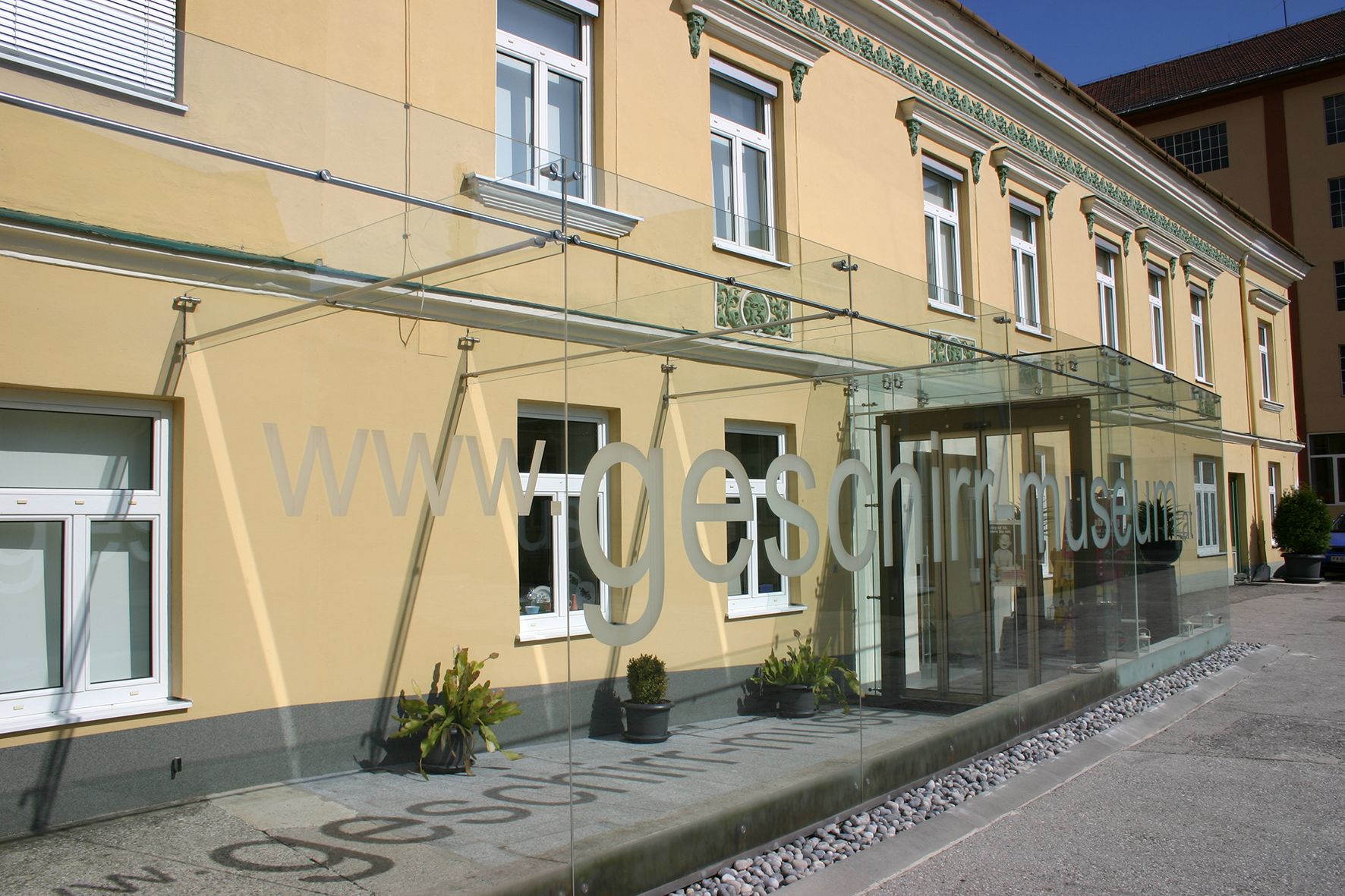 Außenansicht Geschirr-Museum