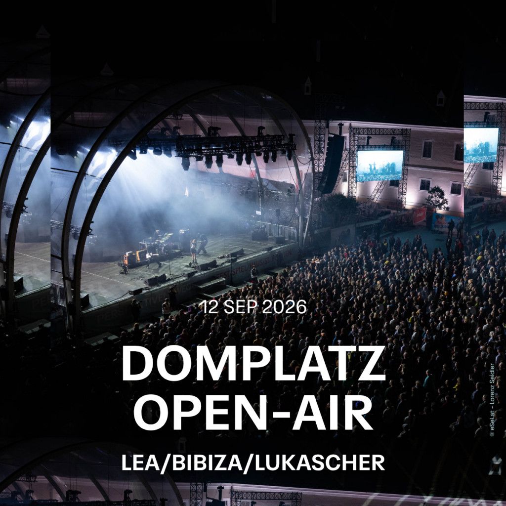 Das Musikereignis des Jahres: Domplatz Open-Air 2026