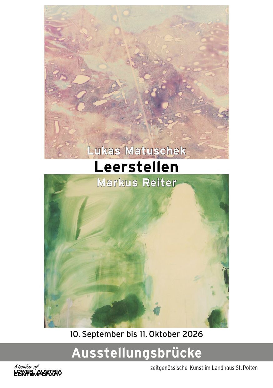Einladung Ausstellungsbrücke "Leerstellen"