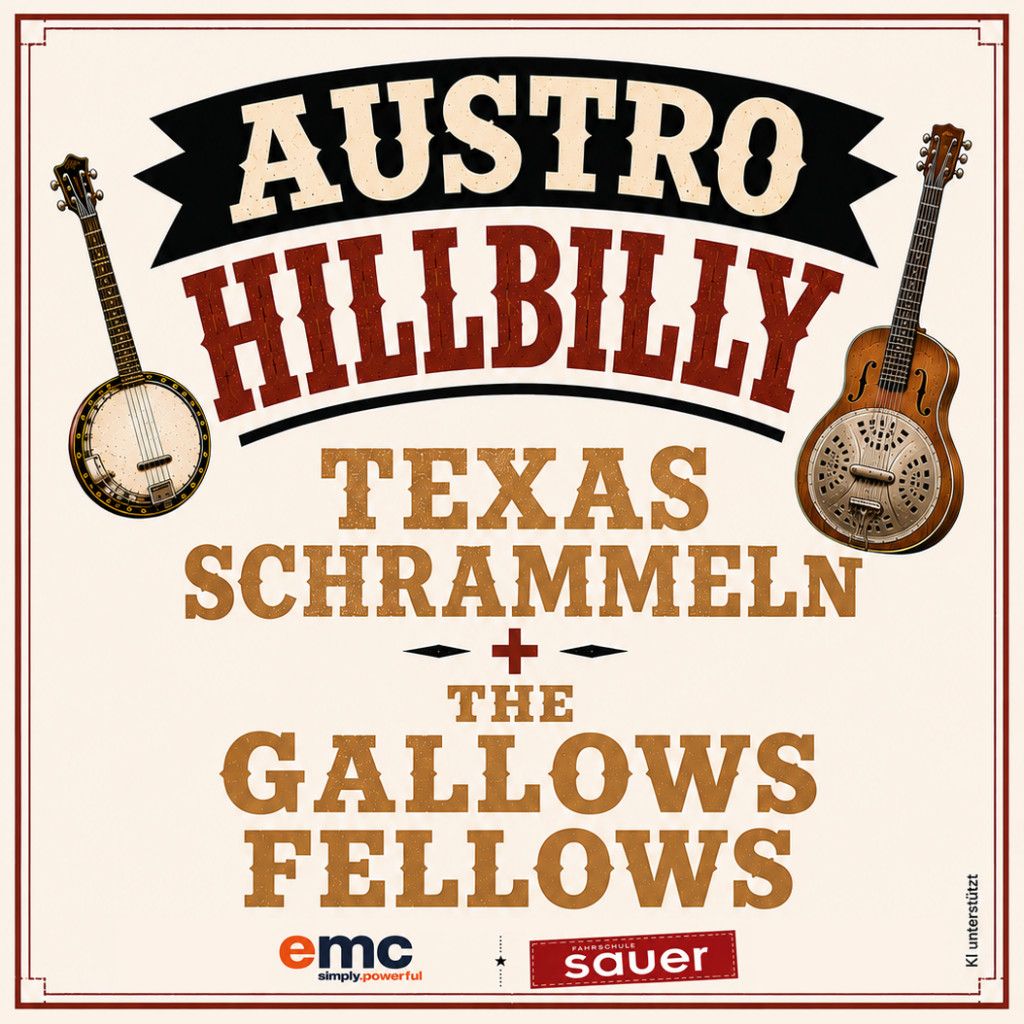 Country und Bluegrassmusic mit österreichischem Dialekt erwartet das Publikum.