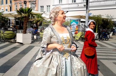 Maria Theresia höchstpersönlich in St. Pölten, © vienna-city-guide.at