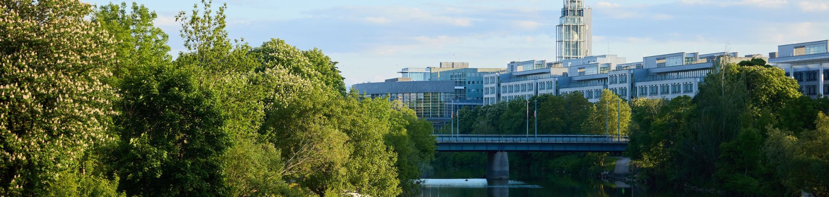 Regierungsviertel mit Klangturm, © Rupert Pessl