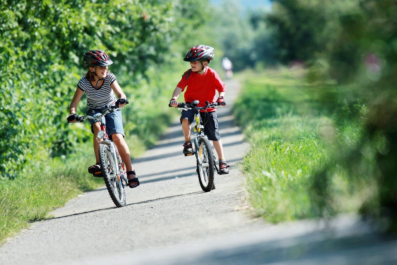 Spaß am Radfahren bei St. Pölten