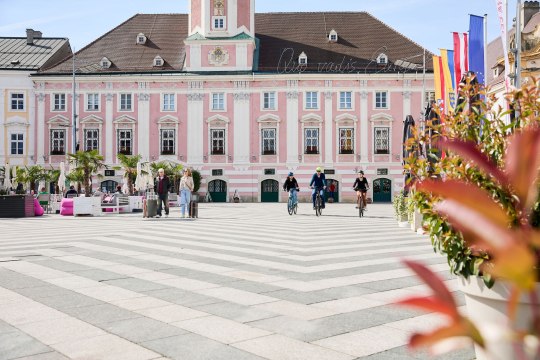 Rathausplatz St. Pölten, © Rupert Pessl