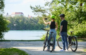 Radfahren in St. Pölten, © Rupert Pessl
