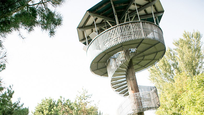 Viehofner Seen observation tower, &copy; schwarz-koenig.at