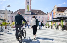 Cycling in St. P&ouml;lten, &copy; Rupert Pessl