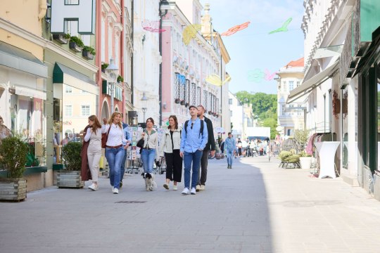 Rathausgasse St. Pölten, © Rupert Pessl