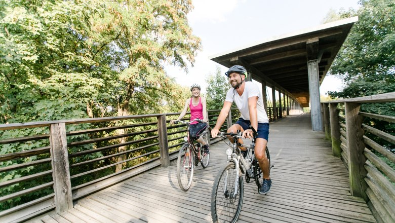 Radfahren in St.Pölten, © Schwarz König 