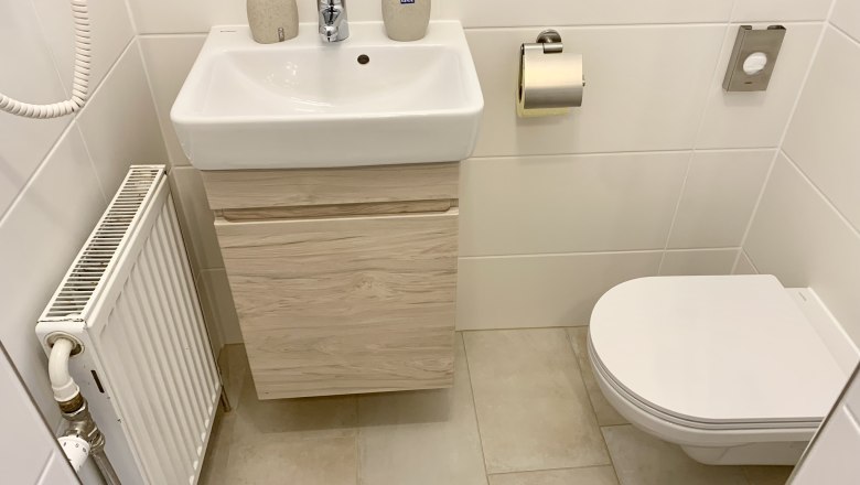 Vacation apartment Aelium Cetium WC, © Martina Kaplan