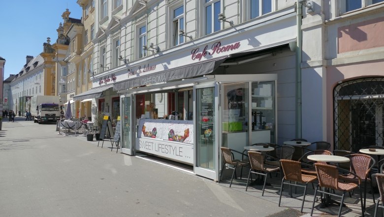 Caf&eacute;-Ice Cream Parlor Roma, &copy; Marketing St.P&ouml;lten GmbH
