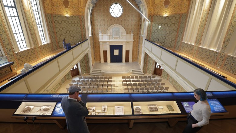 Permanent presentation "The synagogue and its community", &copy; N&Ouml; Museum Betriebs GmbH, Foto: Daniel Hinterramskogler