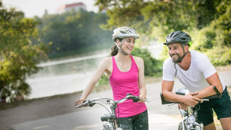 Cycling in St.Pölten, © Schwarz König 