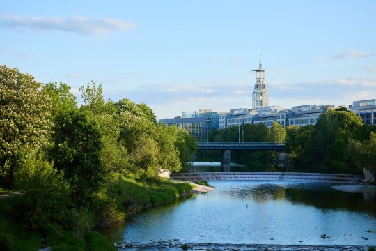 Regierungsviertel mit Klangturm, © Rupert Pessl