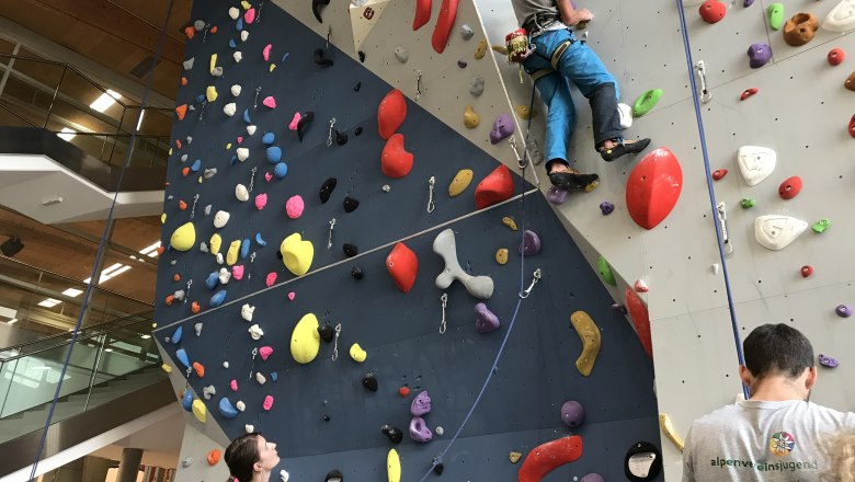 Indoor climbing in St. P&ouml;lten, &copy; Norbert Lang